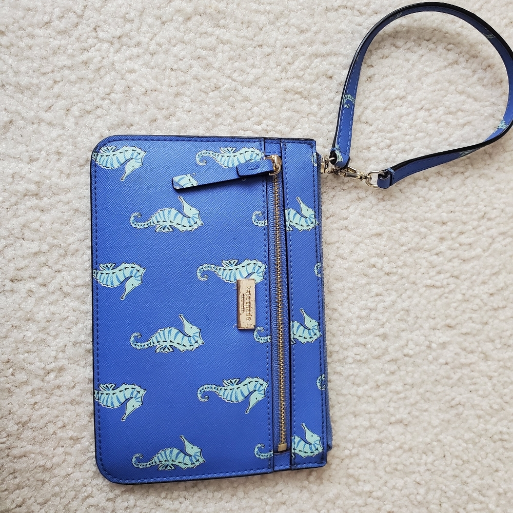 Kate Spade Seahorse Wristlet